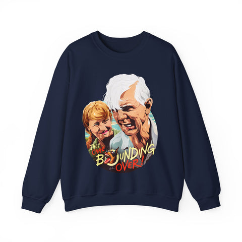 THEY CAME BOUNDING OVER! [Australian-Printed] - Unisex Heavy Blend™ Crewneck Sweatshirt