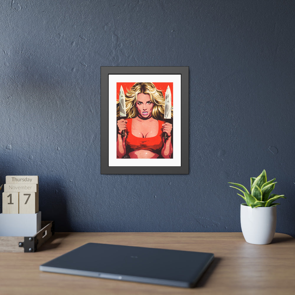 KNIFENEY - Framed Paper Posters
