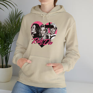 RIDE OR DIE [Australian-Printed] - Unisex Heavy Blend™ Hooded Sweatshirt