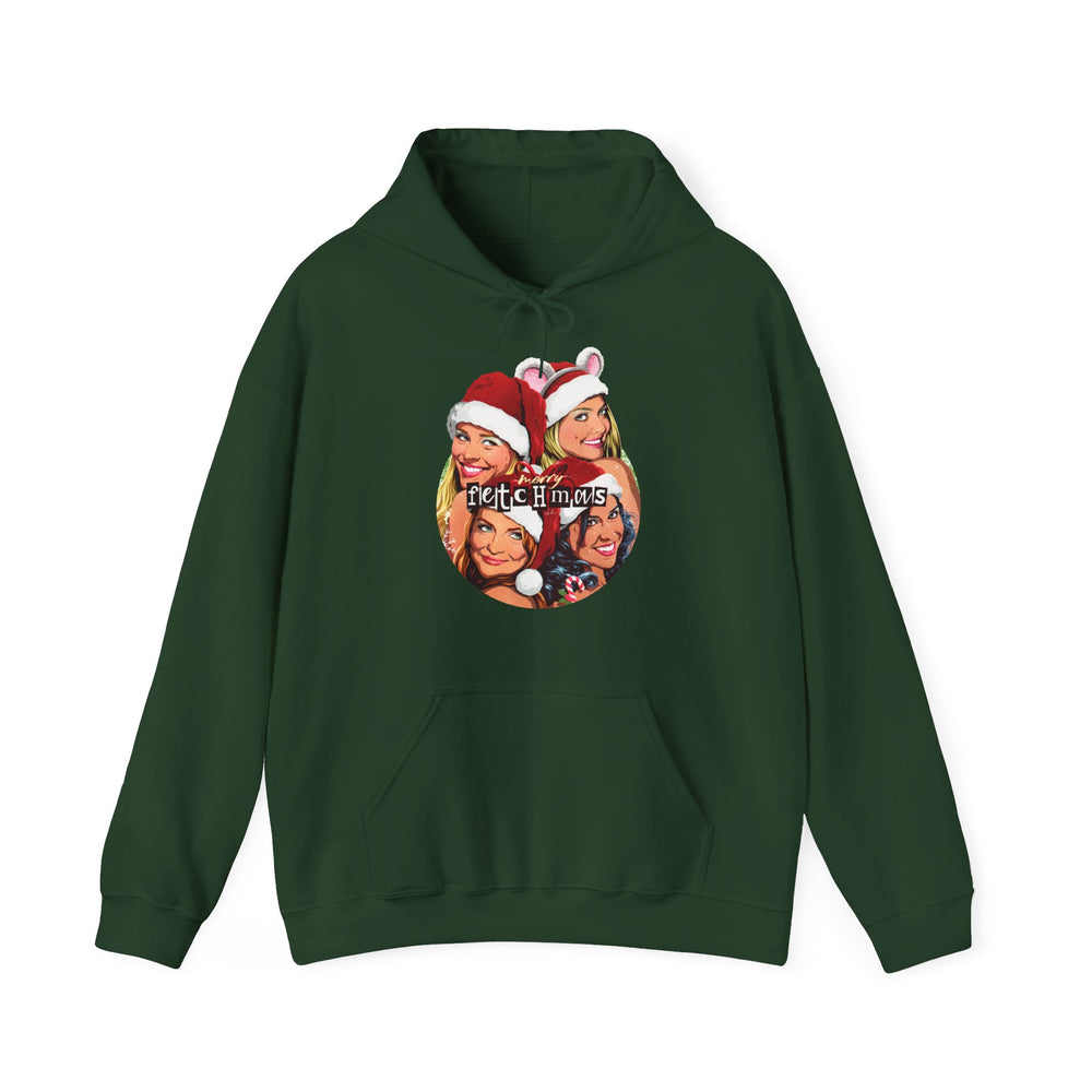 Merry Fetchmas! [Australian-Printed] - Unisex Heavy Blend™ Hooded Sweatshirt