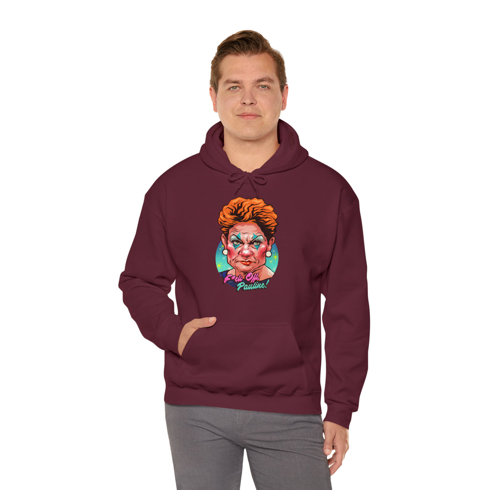 F*ck Off, Pauline! [Australian-Printed] - Unisex Heavy Blend™ Hooded Sweatshirt