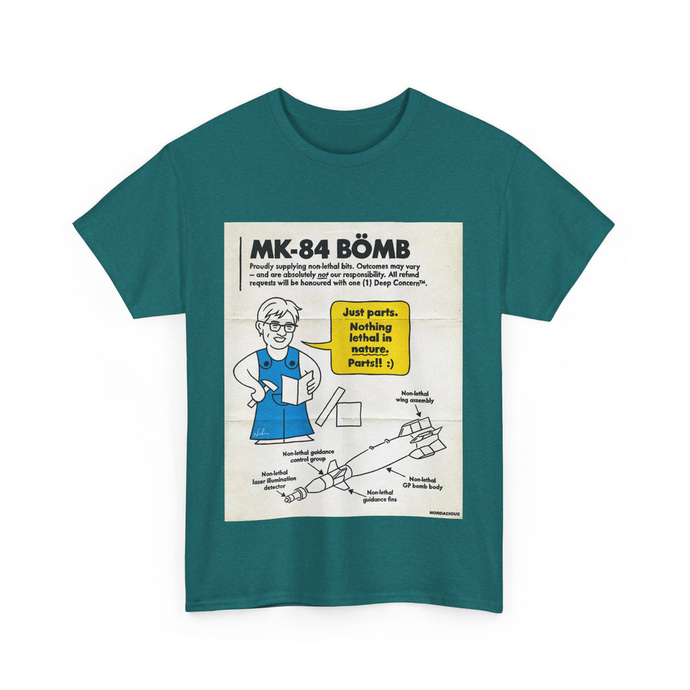 Nothing Lethal in Nature™ [Australian-Printed] - Unisex Heavy Cotton Tee