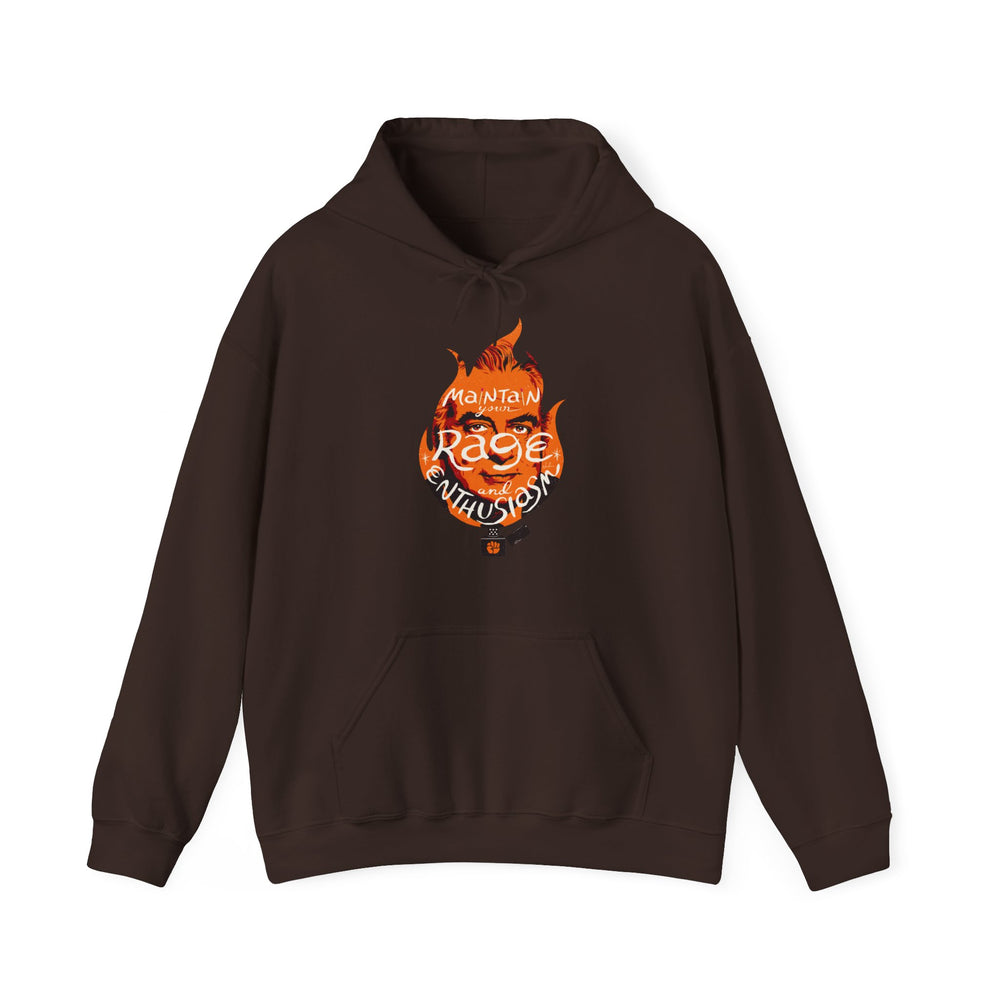 Maintain Your Rage And Enthusiasm [Australian-Printed] - Unisex Heavy Blend™ Hooded Sweatshirt