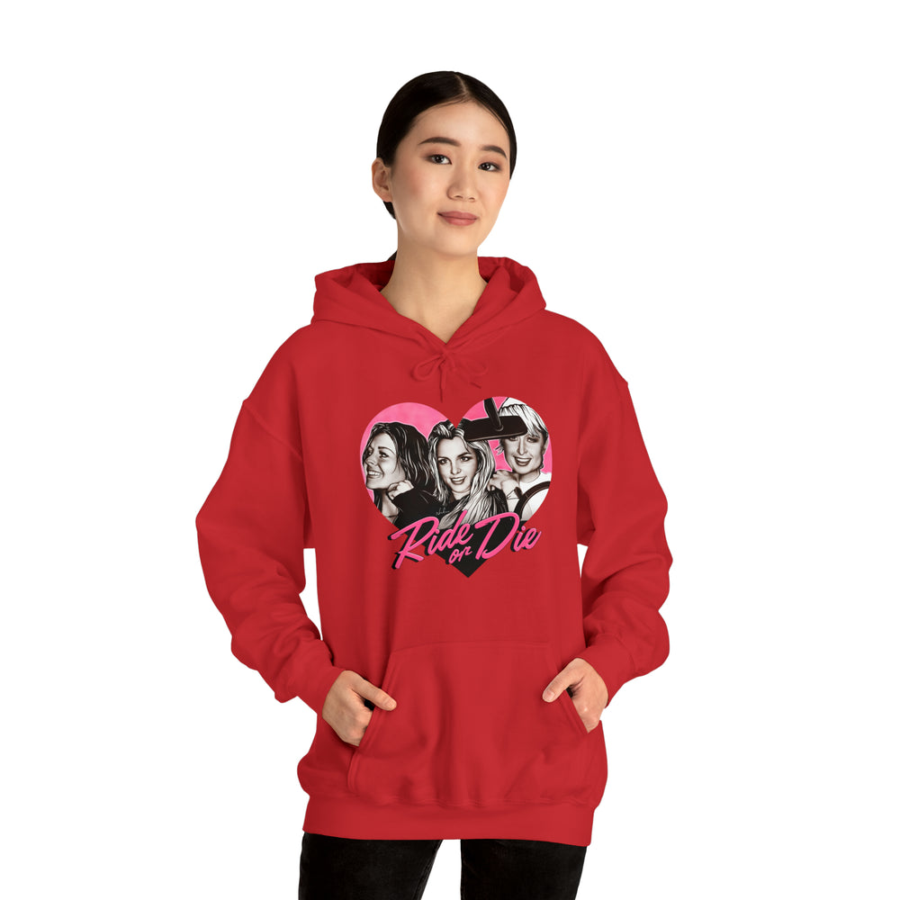 RIDE OR DIE [Australian-Printed] - Unisex Heavy Blend™ Hooded Sweatshirt