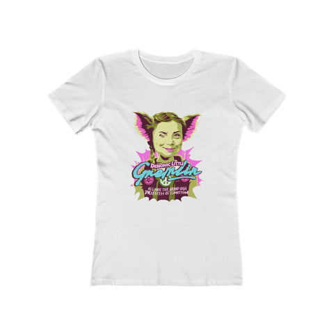 DEMONIC LITTLE GREMLIN [Australian-Printed] - Women's The Boyfriend Tee