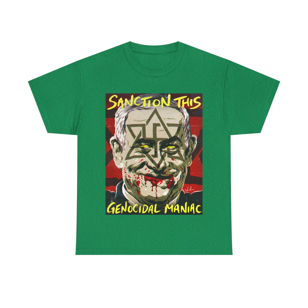 Sanction This Genocidal Maniac [Australian-Printed] - Unisex Heavy Cotton Tee