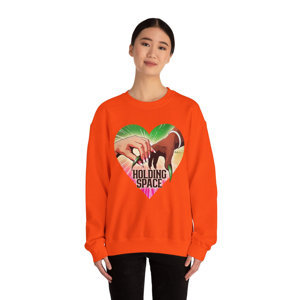 Holding Space [US-Printed] - Unisex Heavy Blend™ Crewneck Sweatshirt