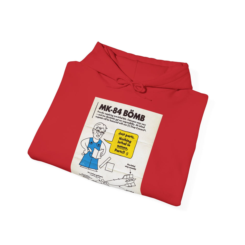 Nothing Lethal in Nature™ [Australian-Printed] - Unisex Heavy Blend™ Hooded Sweatshirt