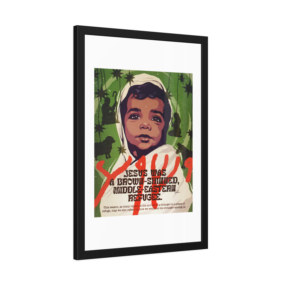 The Stranger Among Us - Framed Paper Posters