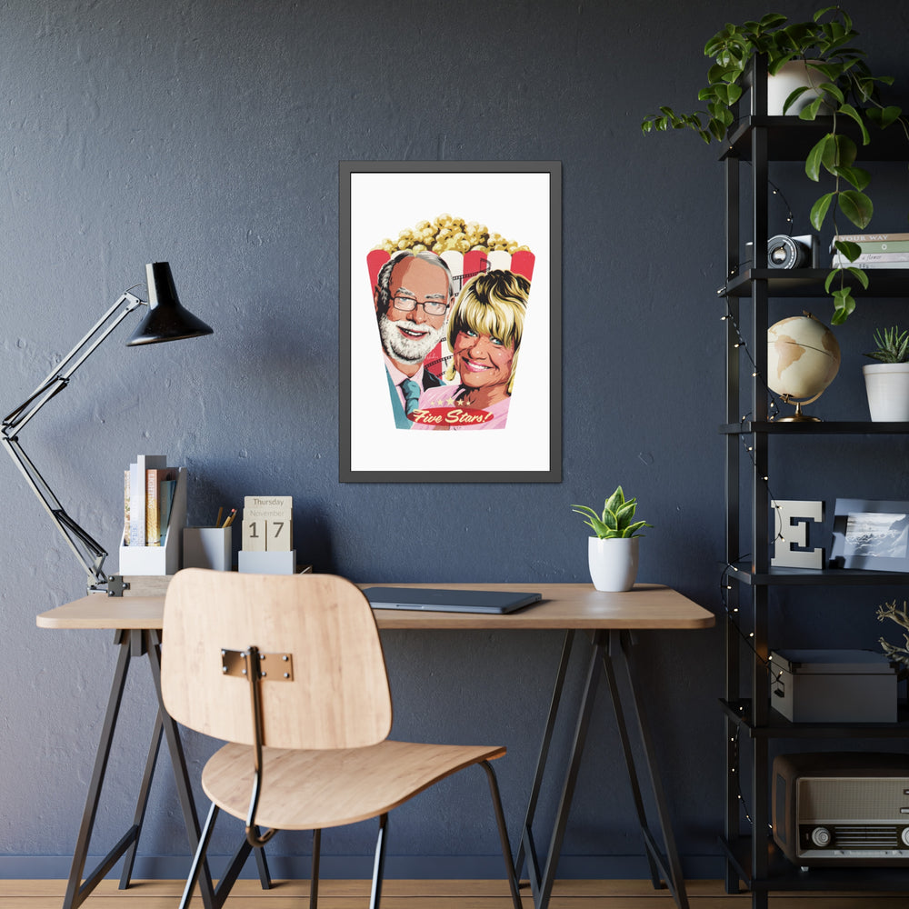 FIVE STARS! - Framed Paper Posters