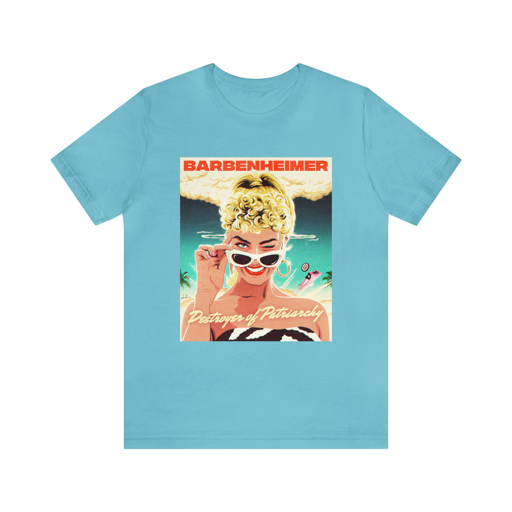 BARBENHEIMER [UK-Printed] - Unisex Jersey Short Sleeve Tee