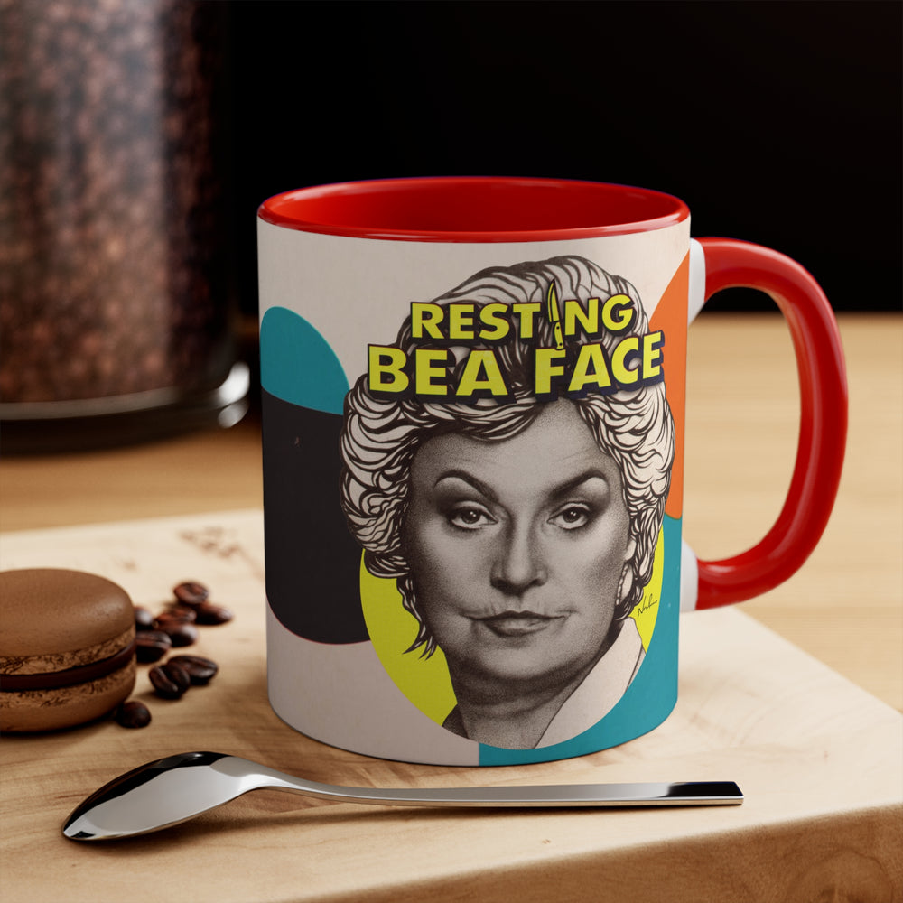 RESTING BEA FACE - 11oz Accent Mug (Australian Printed)