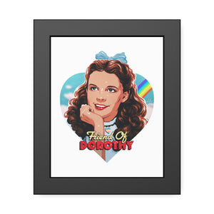 FRIEND OF DOROTHY [Coloured-BG] - Framed Paper Posters