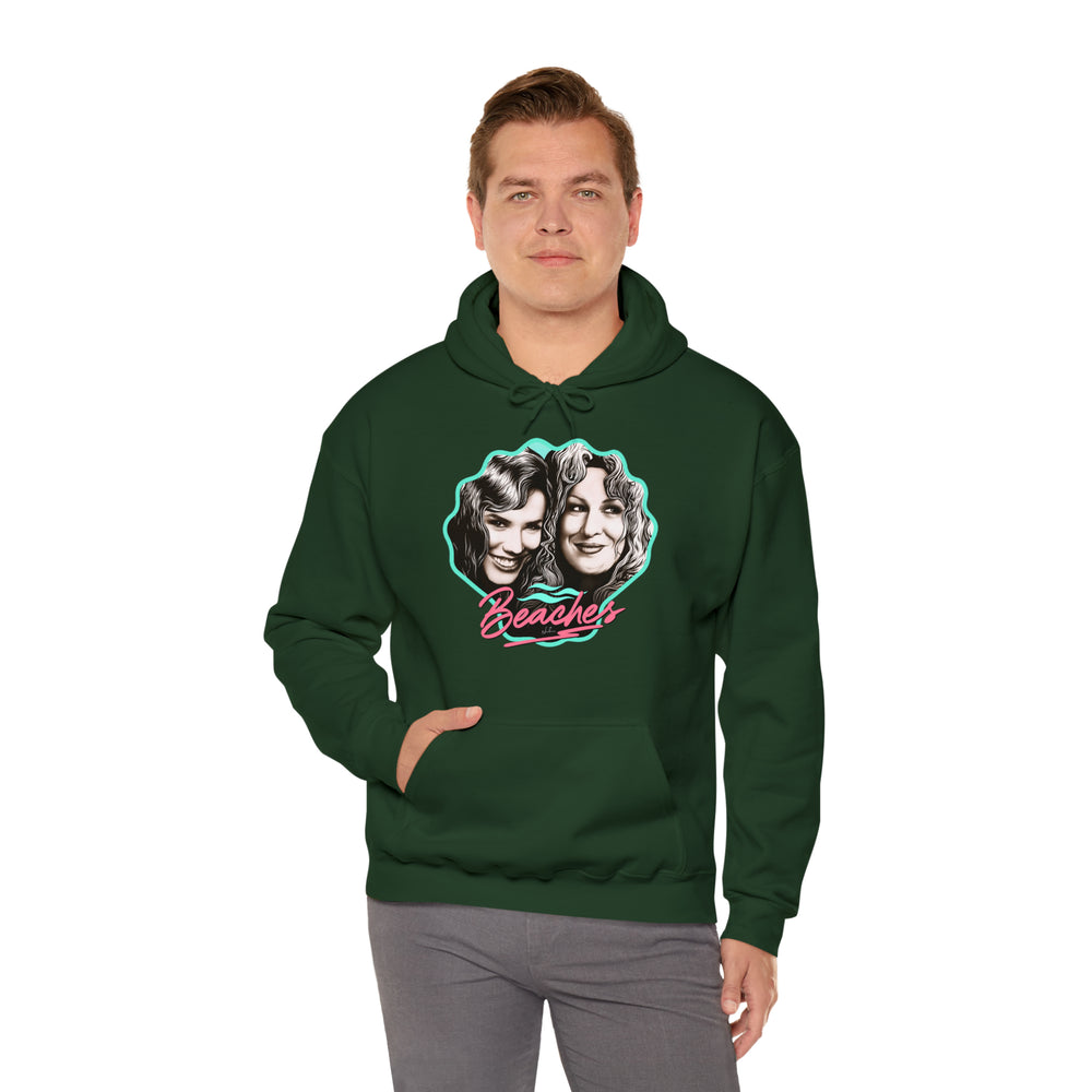 BEACHES [Australian-Printed] - Unisex Heavy Blend™ Hooded Sweatshirt