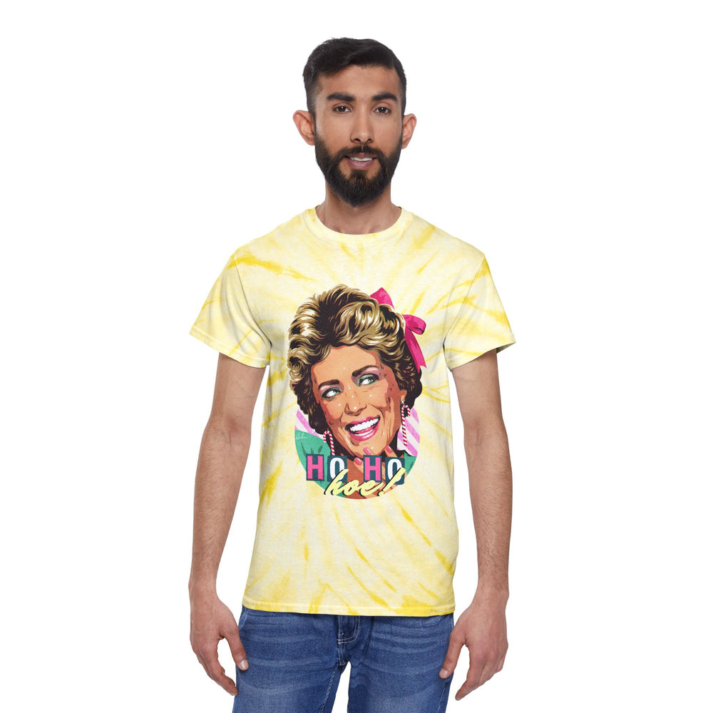 HO HO HOE! [US-Printed] - Tie-Dye Tee, Cyclone