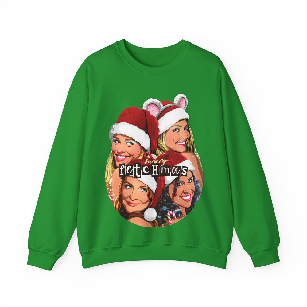 Merry Fetchmas! [UK-Printed] - Unisex Heavy Blend™ Crewneck Sweatshirt