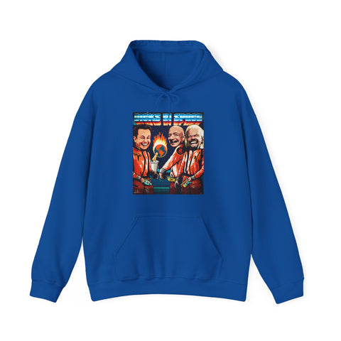 DICKS IN SPACE [US-Printed] - Unisex Heavy Blend™ Hooded Sweatshirt