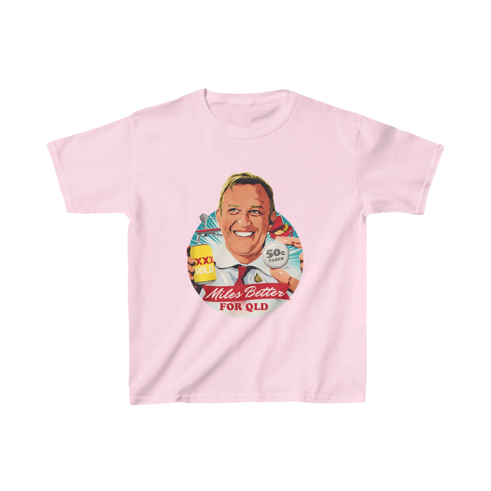 Miles Better For QLD [AU-Printed] - Kids Heavy Cotton™ Tee