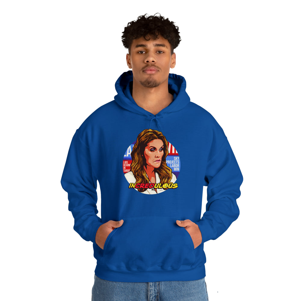 INCREDULOUS [Australian-Printed] - Unisex Heavy Blend™ Hooded Sweatshirt