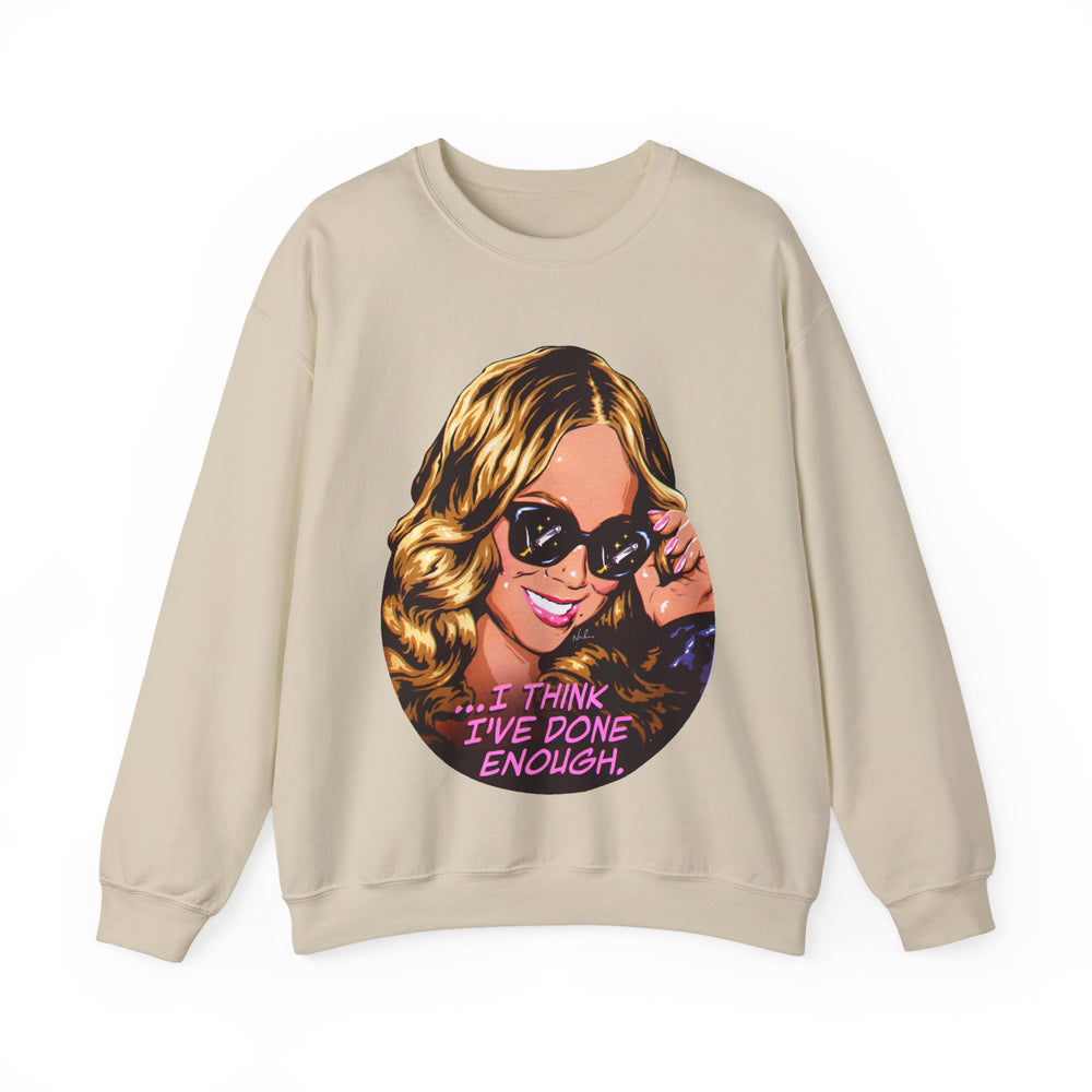 I Think I've Done Enough [UK-Printed] - Unisex Heavy Blend™ Crewneck Sweatshirt