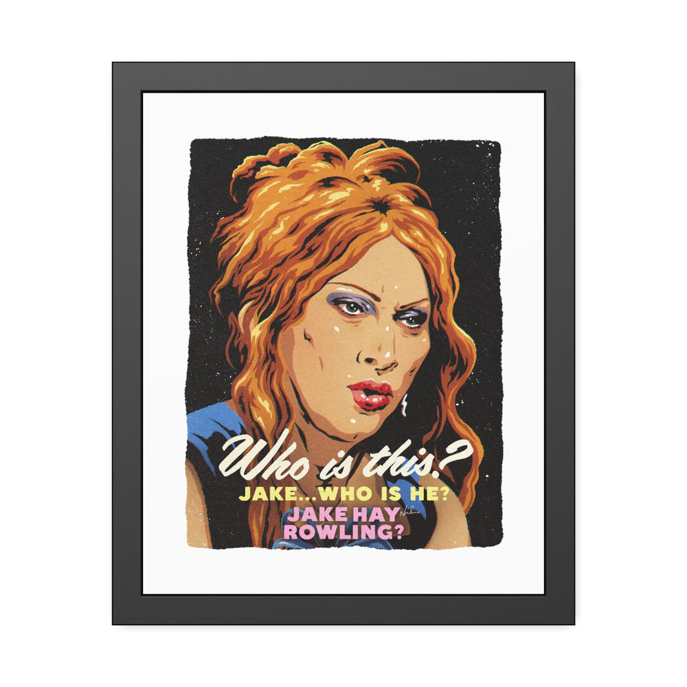 JAKE HAY ROWLING - Framed Paper Posters