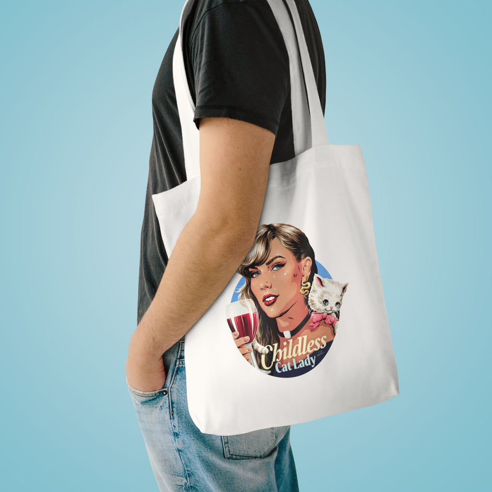 Childless Cat Lady [Australian-Printed] - Cotton Tote Bag