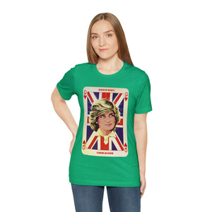 Queen Of Hearts [UK-Printed] - Unisex Jersey Short Sleeve Tee