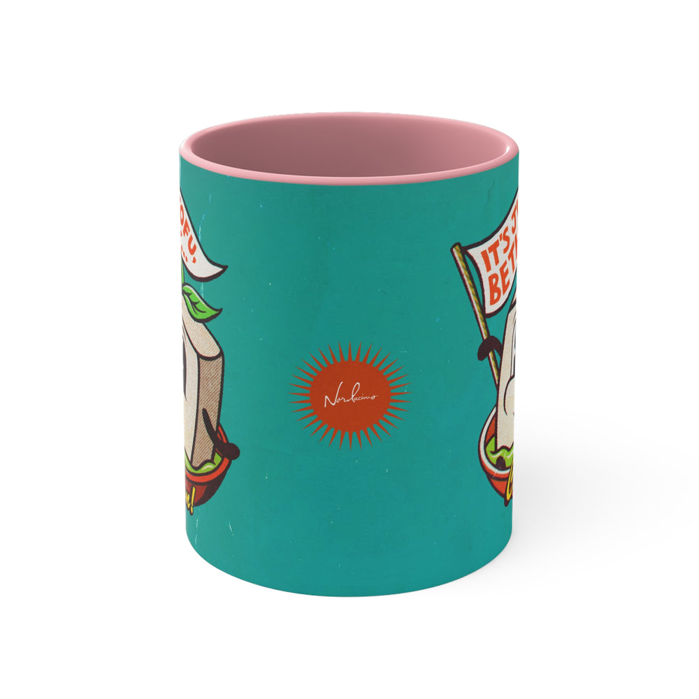 It's Just Tofu, Bethany (Australian Printed) - 11oz Accent Mug