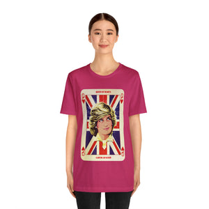 Queen Of Hearts [UK-Printed] - Unisex Jersey Short Sleeve Tee