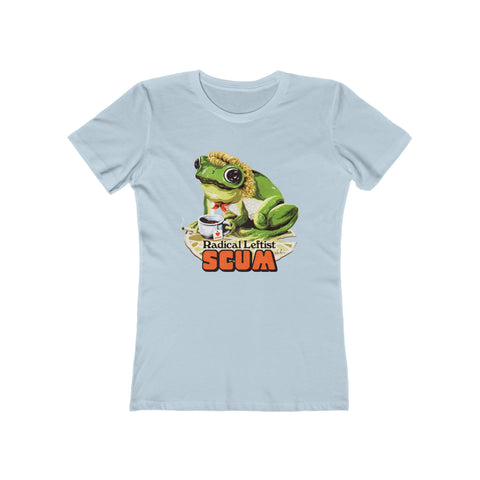 Radical Leftist Scum [US-Printed] - Women's The Boyfriend Tee