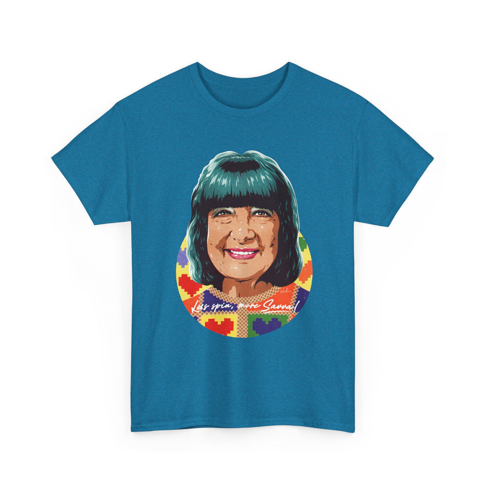 Less Spin, More Savva [Australian-Printed] - Unisex Heavy Cotton Tee
