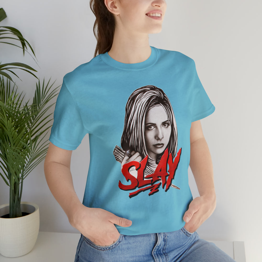 SLAY [UK-Printed] - Unisex Jersey Short Sleeve Tee