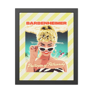 BARBENHEIMER [Coloured-BG] - Framed Paper Posters