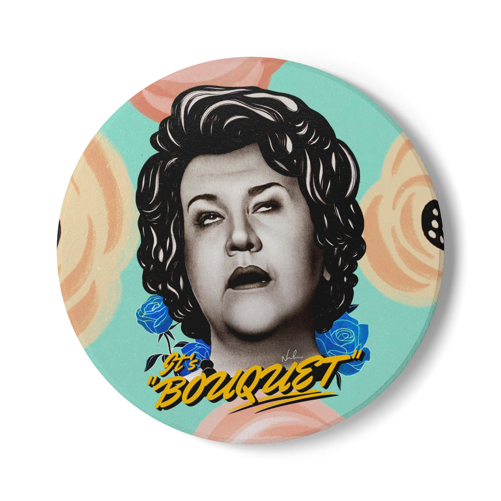 It's "Bouquet" - Ceramic Coaster