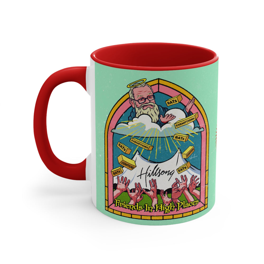 Friends In High Places - 11oz Accent Mug (Australian Printed)