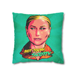 Not Today, Scotty - Spun Polyester Square Pillow Case 16x16" (Slip Only)