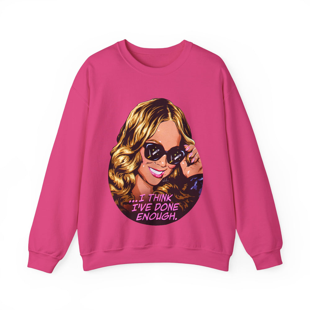 I Think I've Done Enough [UK-Printed] - Unisex Heavy Blend™ Crewneck Sweatshirt