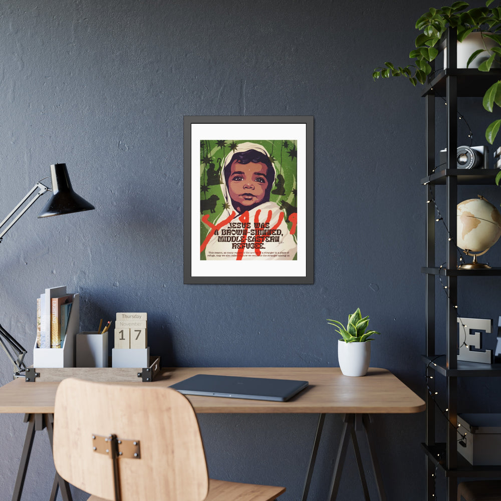 The Stranger Among Us - Framed Paper Posters