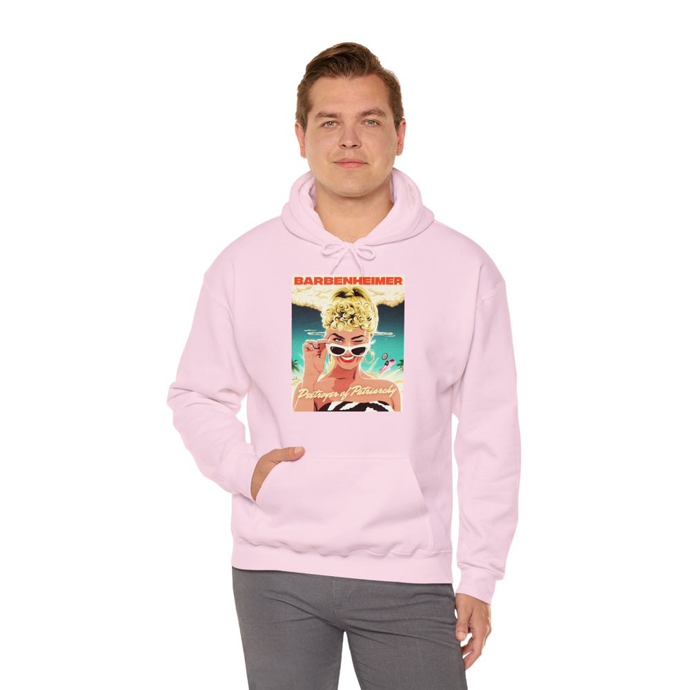 BARBENHEIMER [Australian-Printed] - Unisex Heavy Blend™ Hooded Sweatshirt