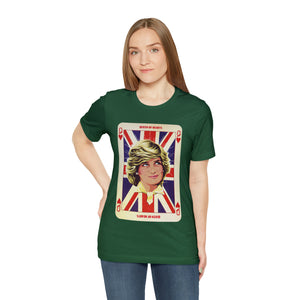 Queen Of Hearts [UK-Printed] - Unisex Jersey Short Sleeve Tee