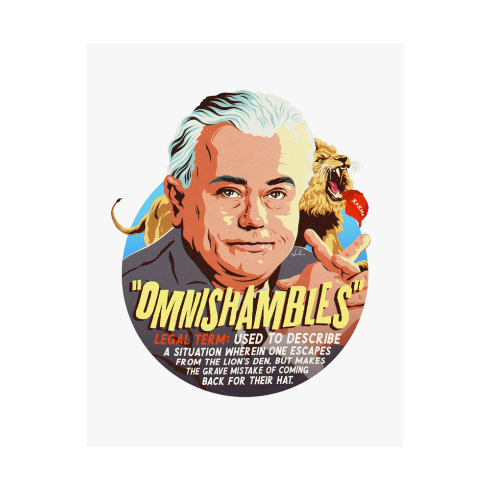 OMNISHAMBLES - Premium Matte vertical posters