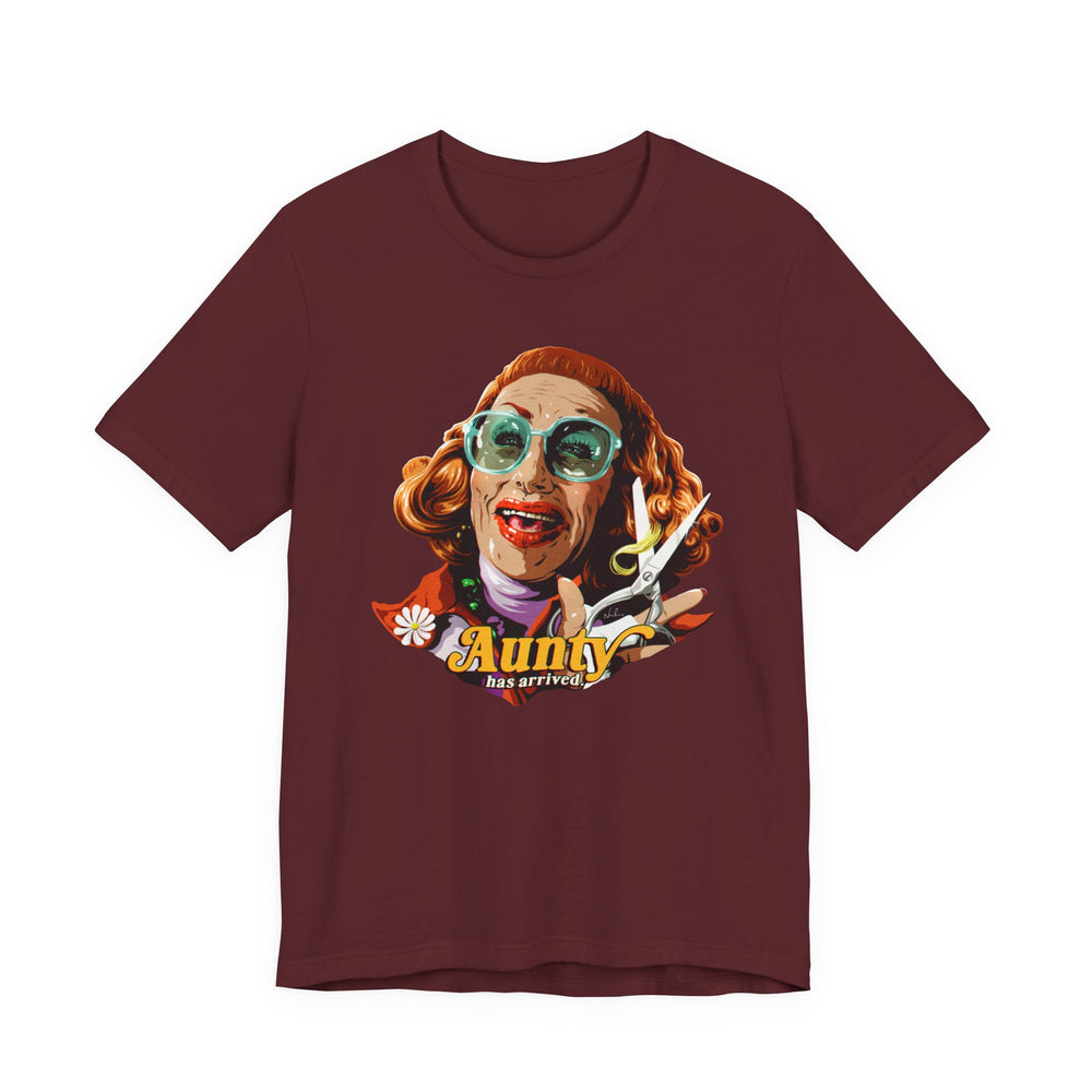 Aunty Has Arrived [US-Printed] - Unisex Jersey Short Sleeve Tee