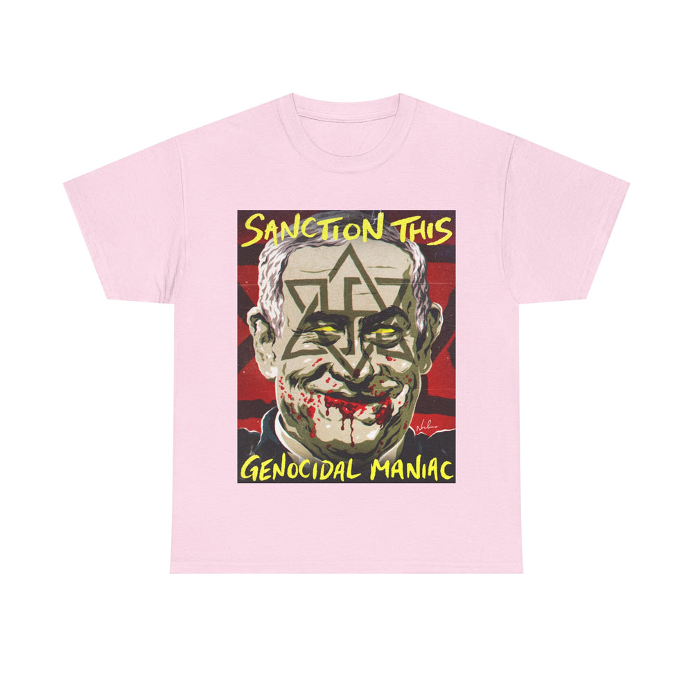 Sanction This Genocidal Maniac [Australian-Printed] - Unisex Heavy Cotton Tee