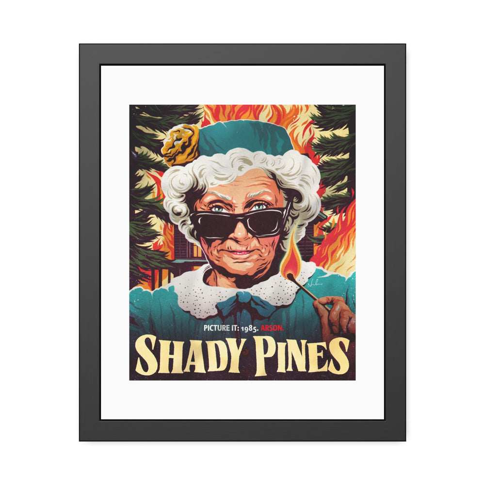 SHADY PINES - Framed Paper Posters