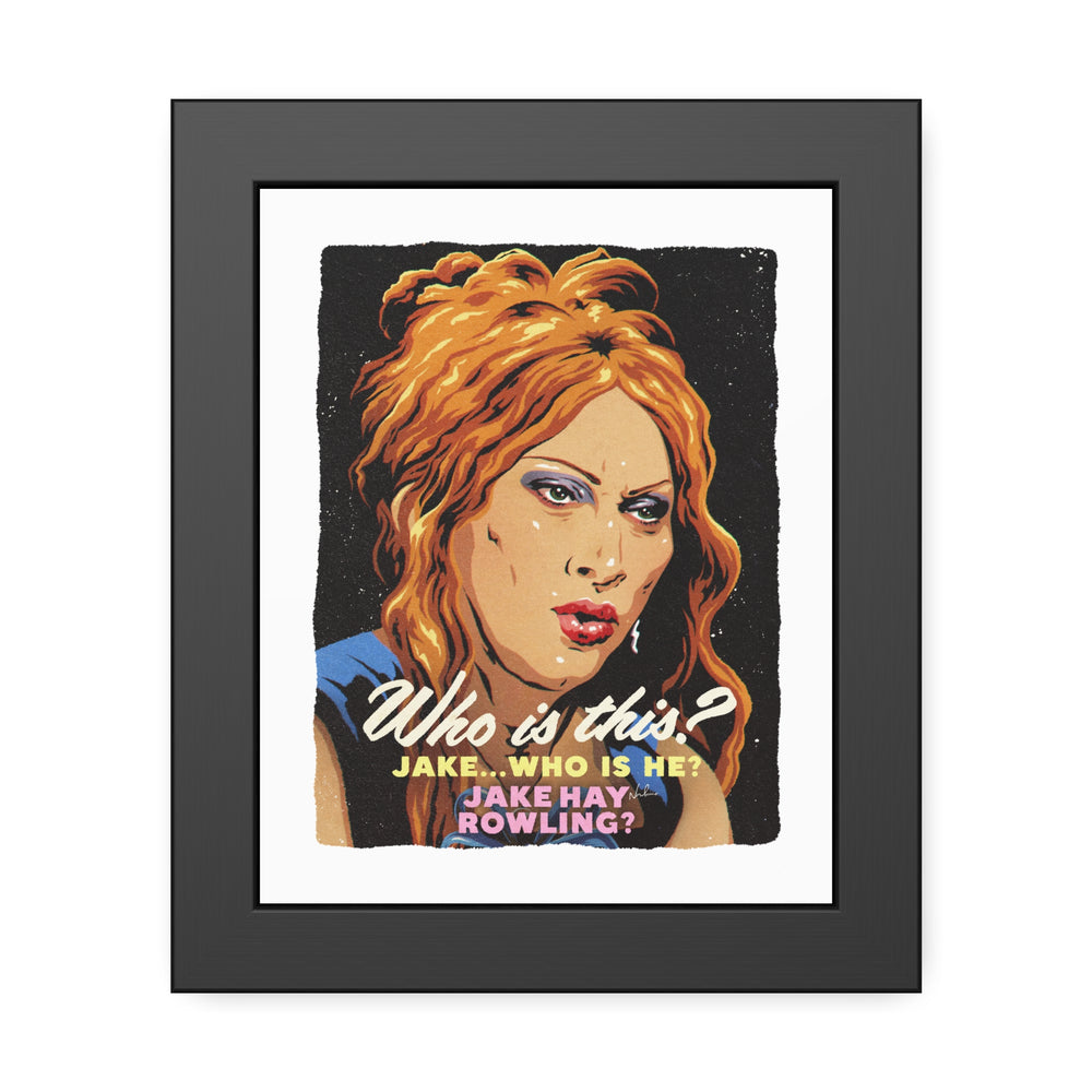 JAKE HAY ROWLING - Framed Paper Posters