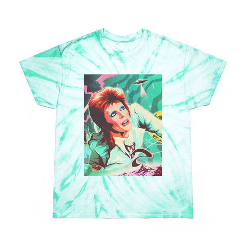 GALACTIC BOWIE [US-Printed] - Tie-Dye Tee, Cyclone