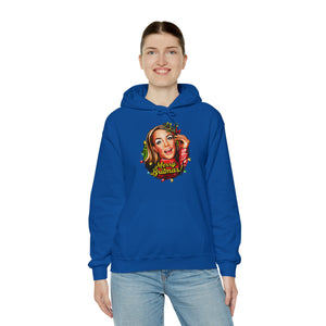 Merry Britmas! [Australian-Printed] - Unisex Heavy Blend™ Hooded Sweatshirt