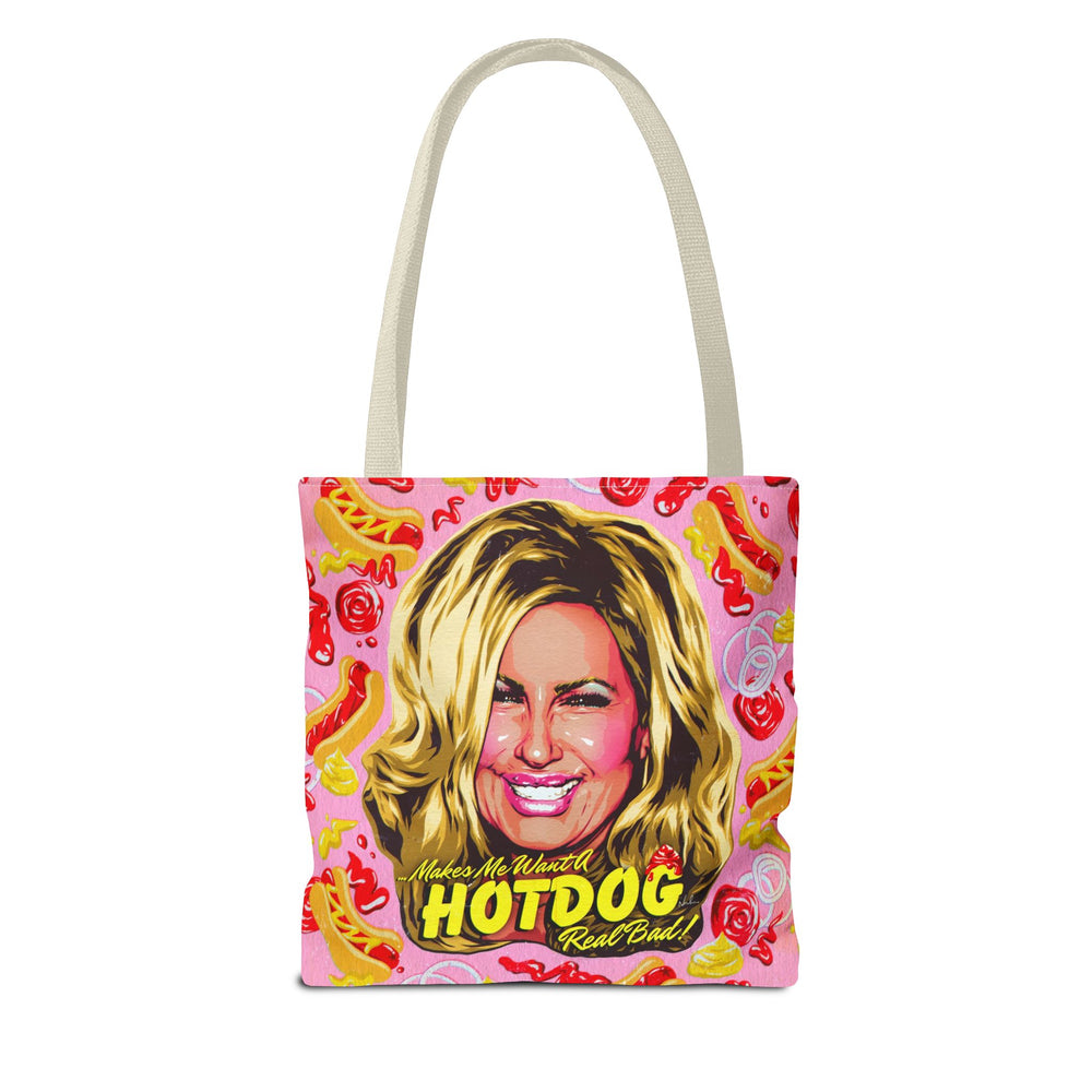 Makes Me Want A Hot Dog Real Bad! [US-Printed] - Tote Bag (AOP)