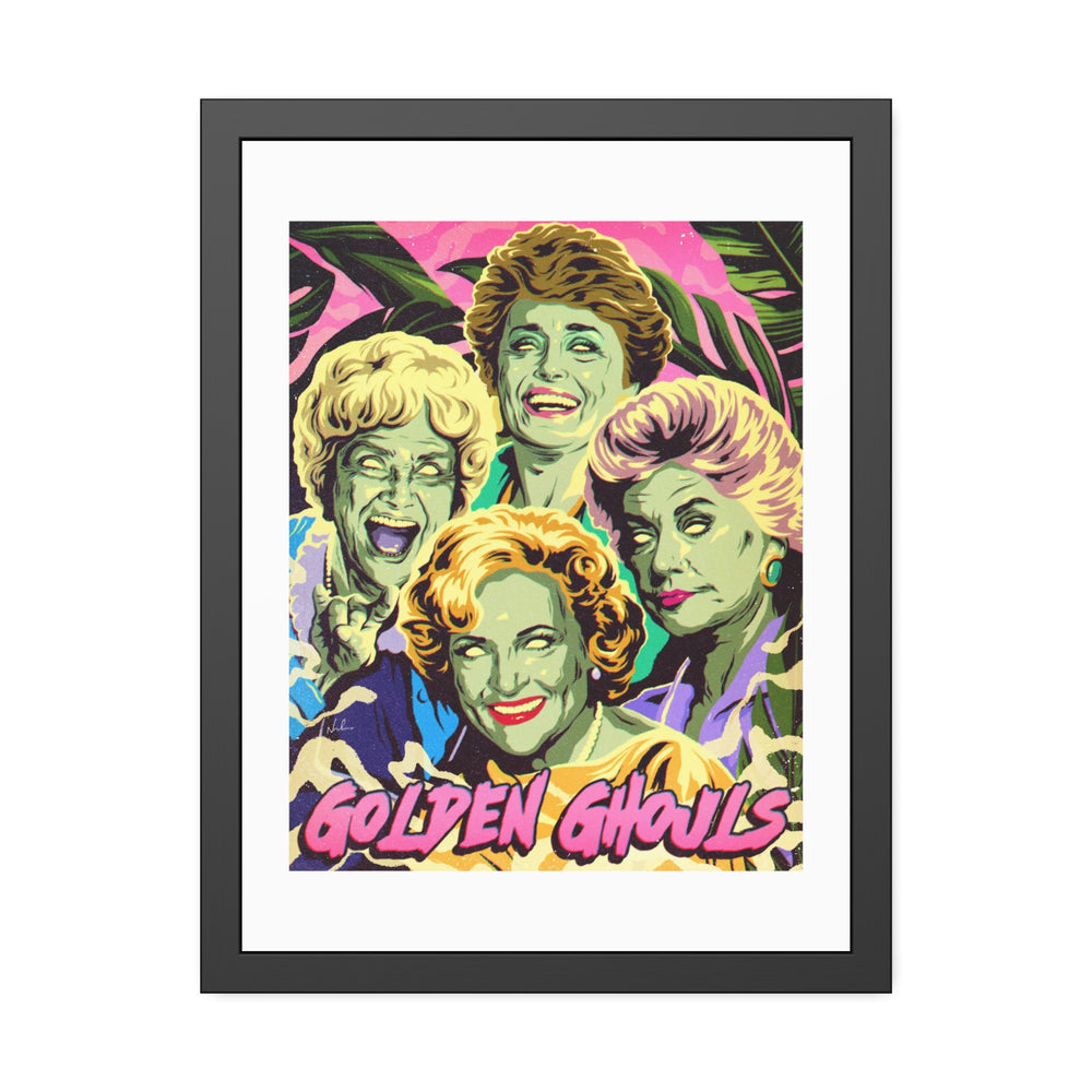 GOLDEN GHOULS - Framed Paper Posters