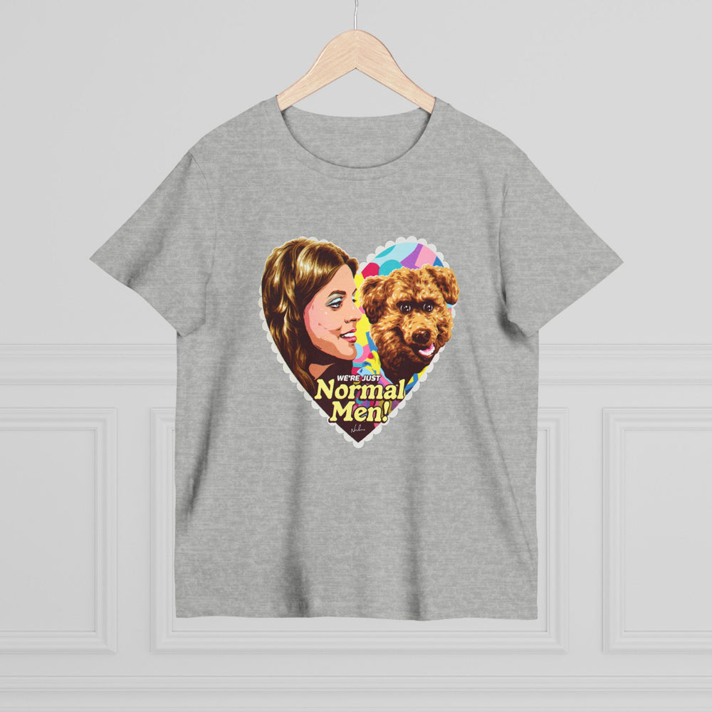 We're Just Normal Men [Australian-Printed] - Women’s Maple Tee